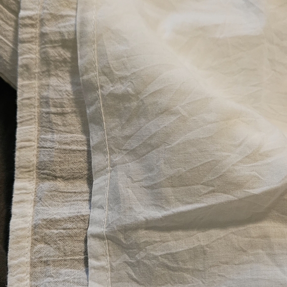 NWT Mango Full length lined linen dress with tie straps and crochet neck line. S - Picture 7 of 8